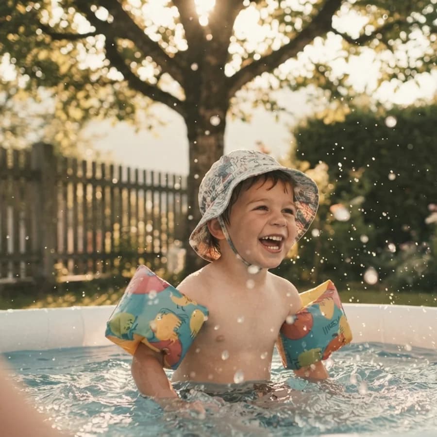 Sommertag am Pool